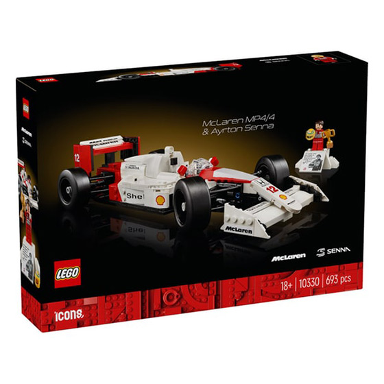 LEGO ICONS MCLAREN MP4/4 & AYRTON SENNA